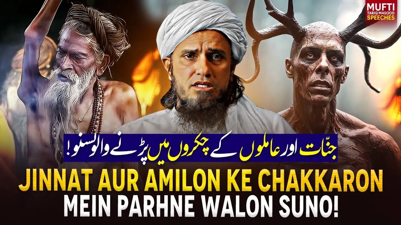 Jinnat Aur Amilon Ke Chakkaron Mein Parhne Walon Suno  | Mufti Tariq Masood Speeches